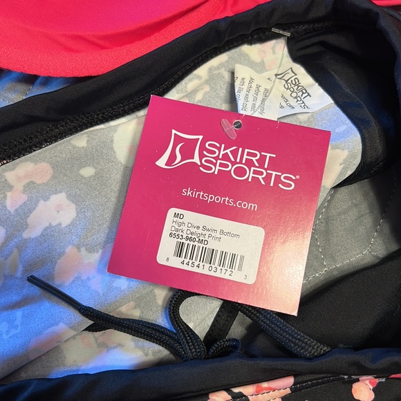 Bundle Anne Cole pink bikini &  Top Skirts Sports  floral bottom NEW wit… - Picture 5 of 7